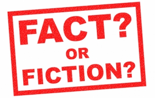 Fact or fiction stamped on white background, estate planning facts, estate planning attorney